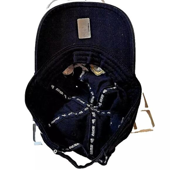 New Era Buffalo Sabres Strapback Dad Hat/Cap Blue Old & New Logos NHL - Picture 6 of 8